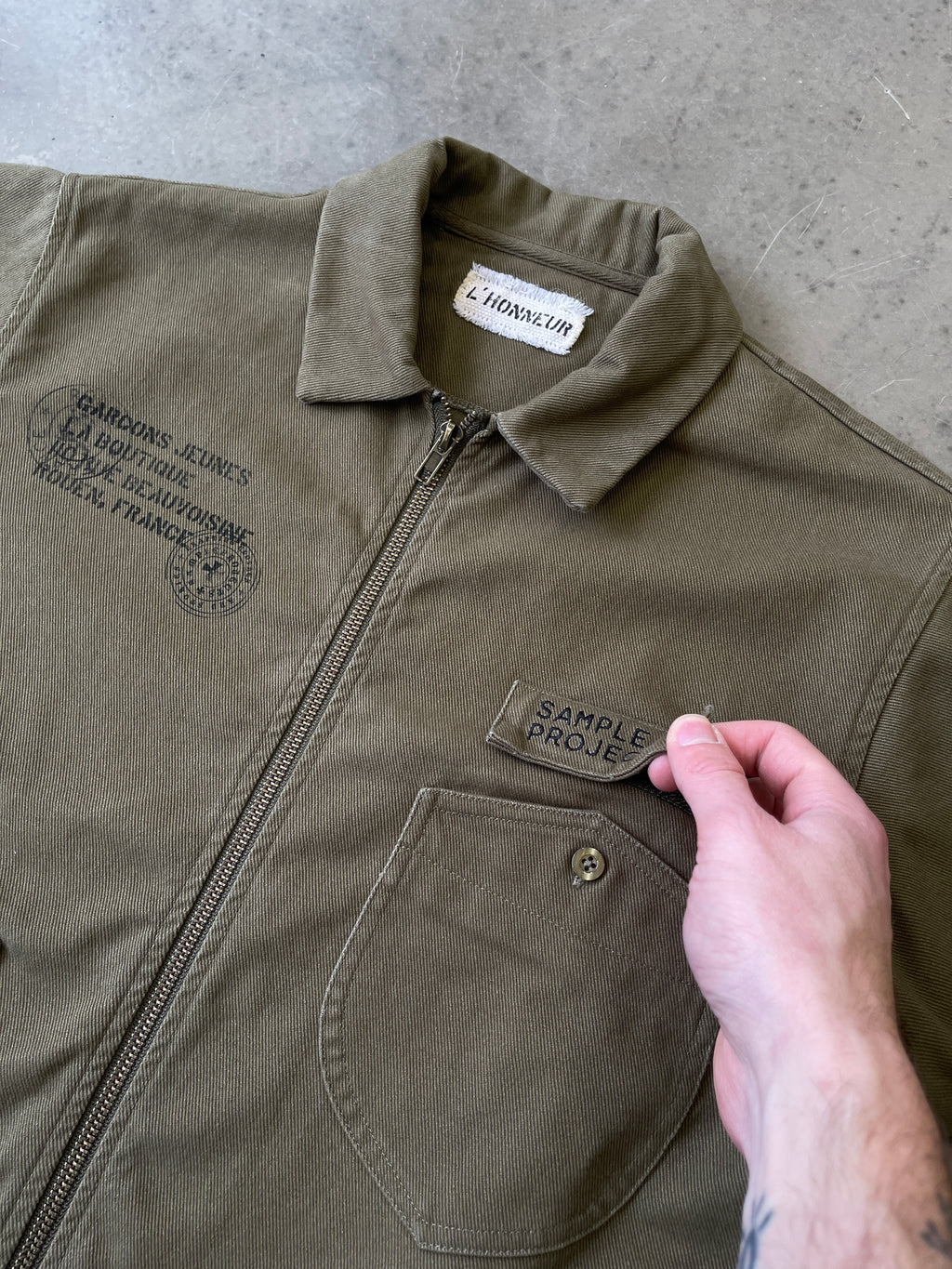 Chemise "L'honneur" (Army)