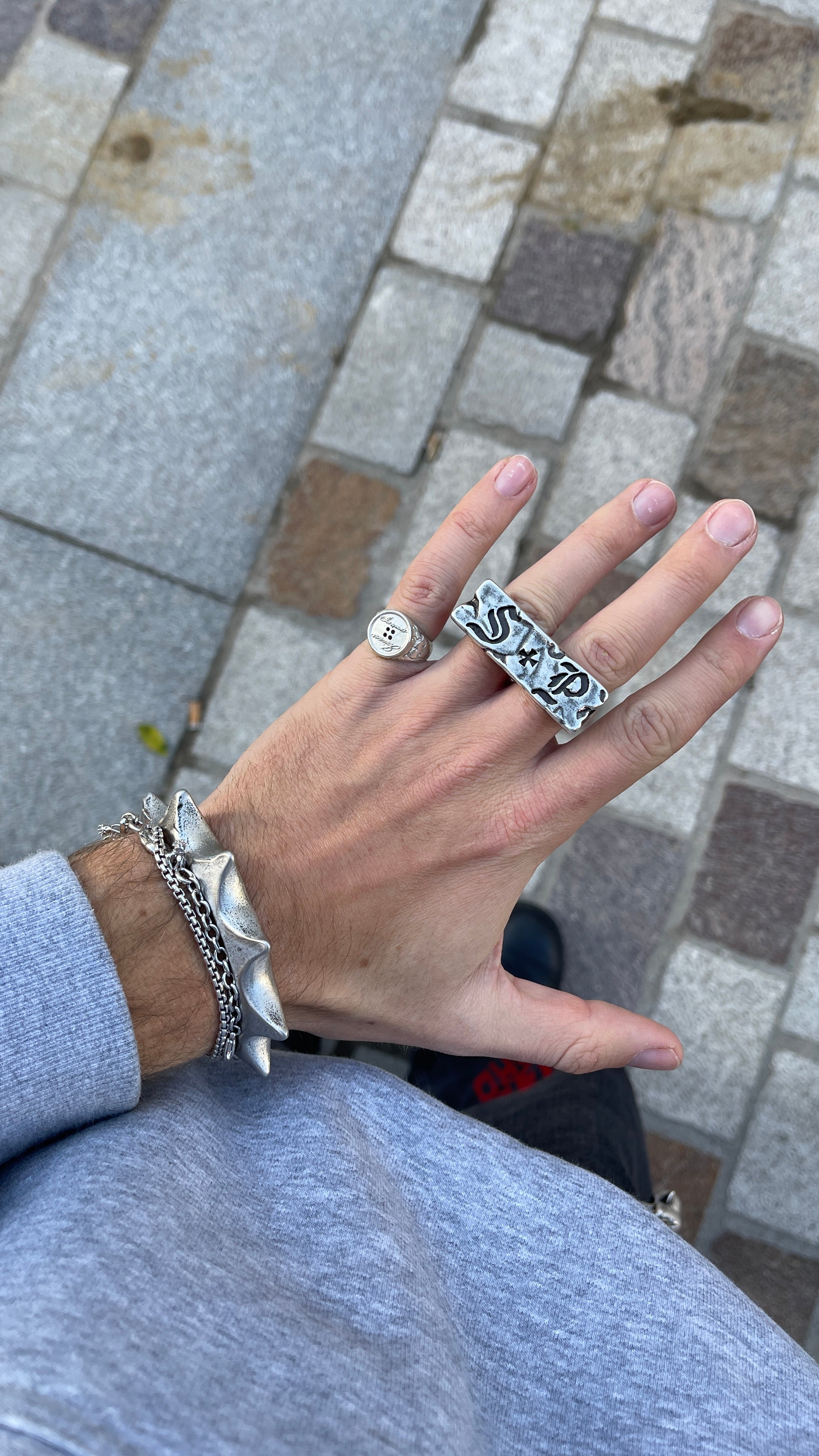 Bague Double 'Altar'