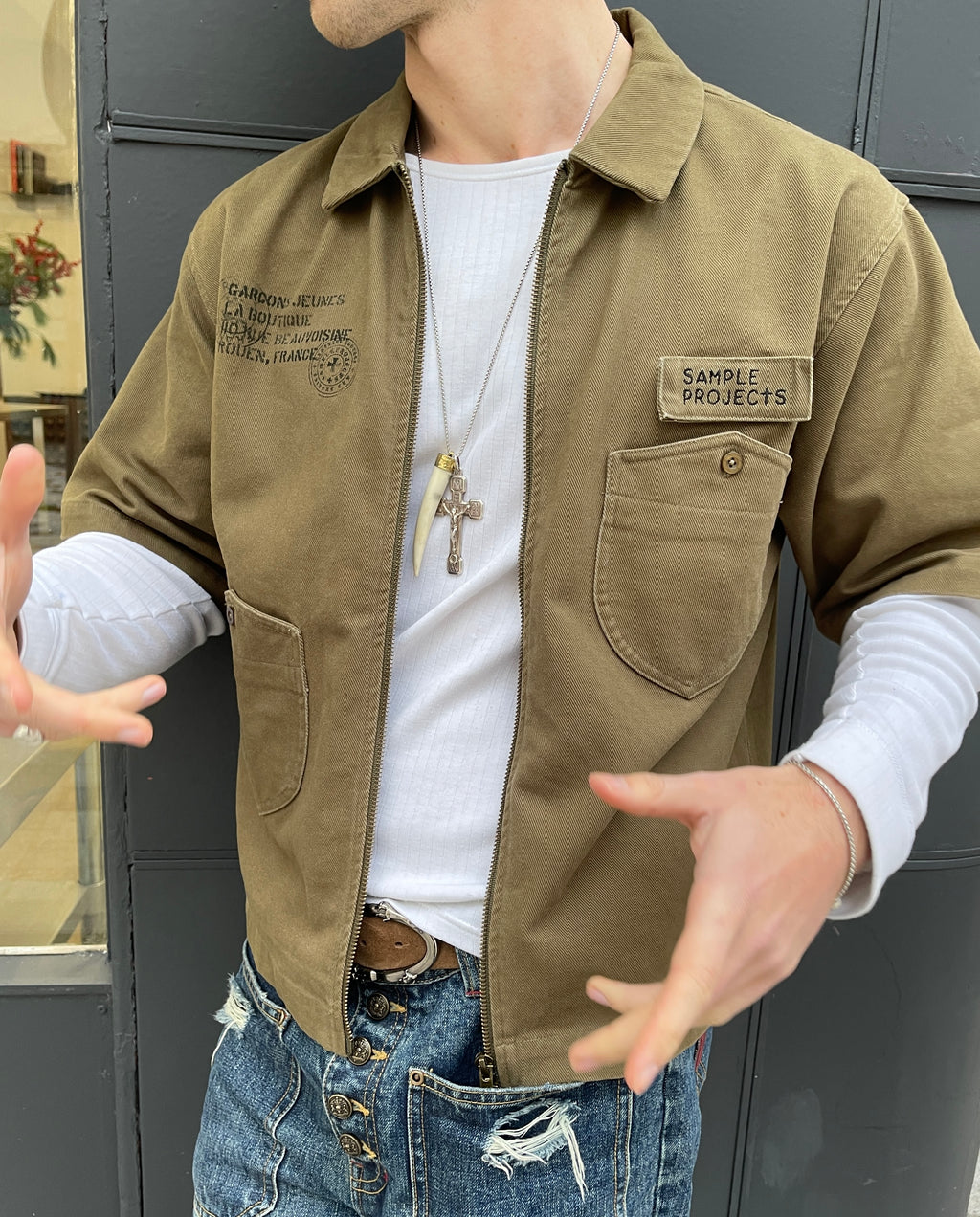 Chemise "L'honneur" (Army)