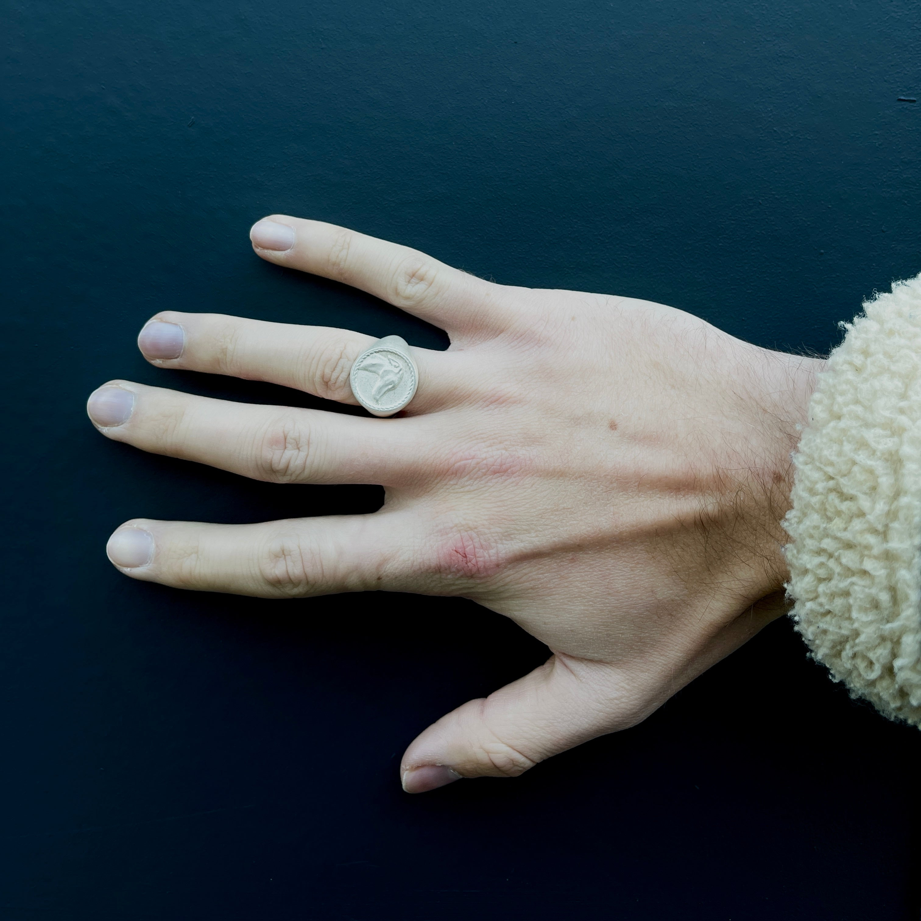 La bague 'Fidelis' (Argent 925)