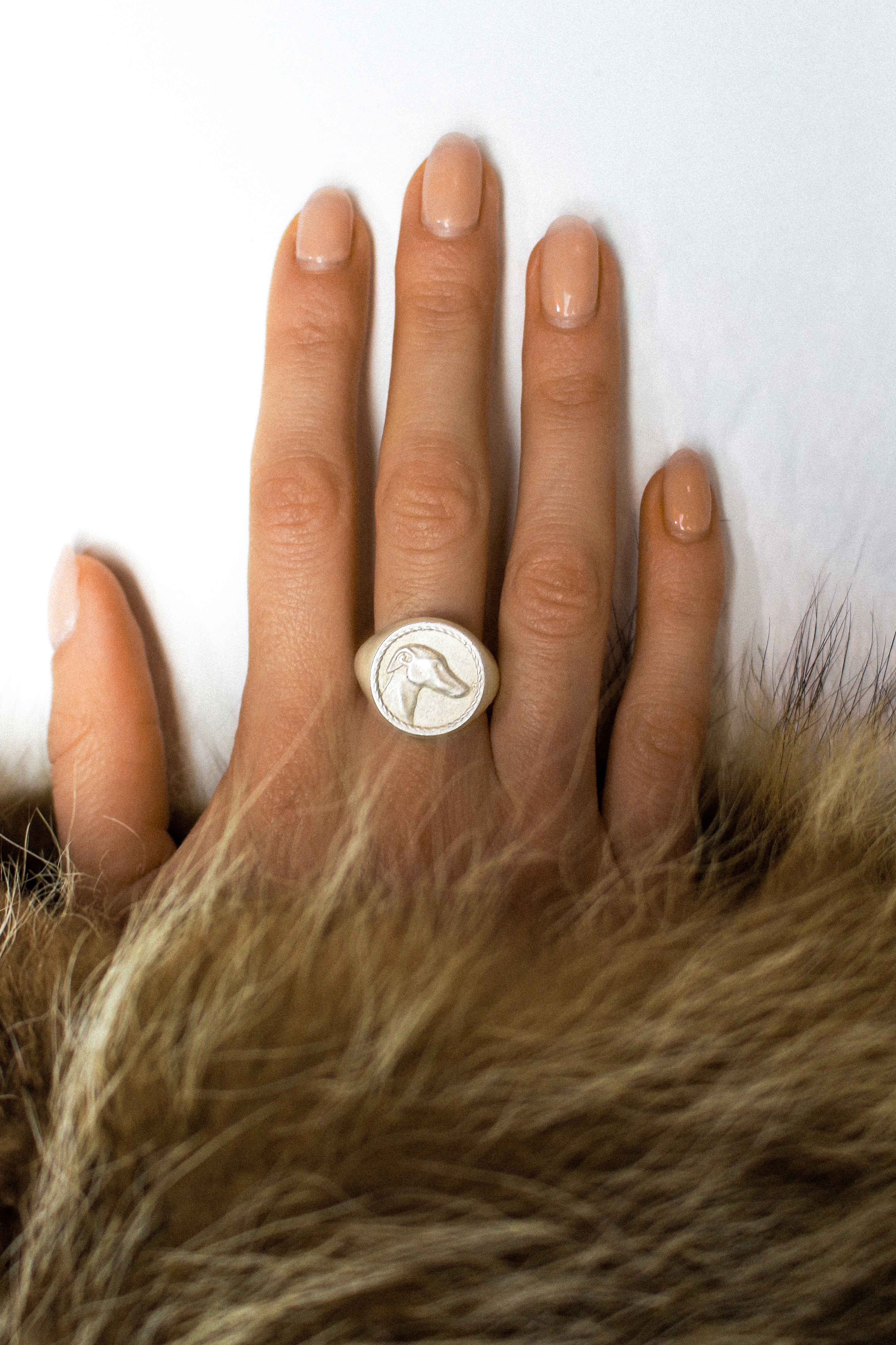 La bague 'Fidelis' (Argent 925)